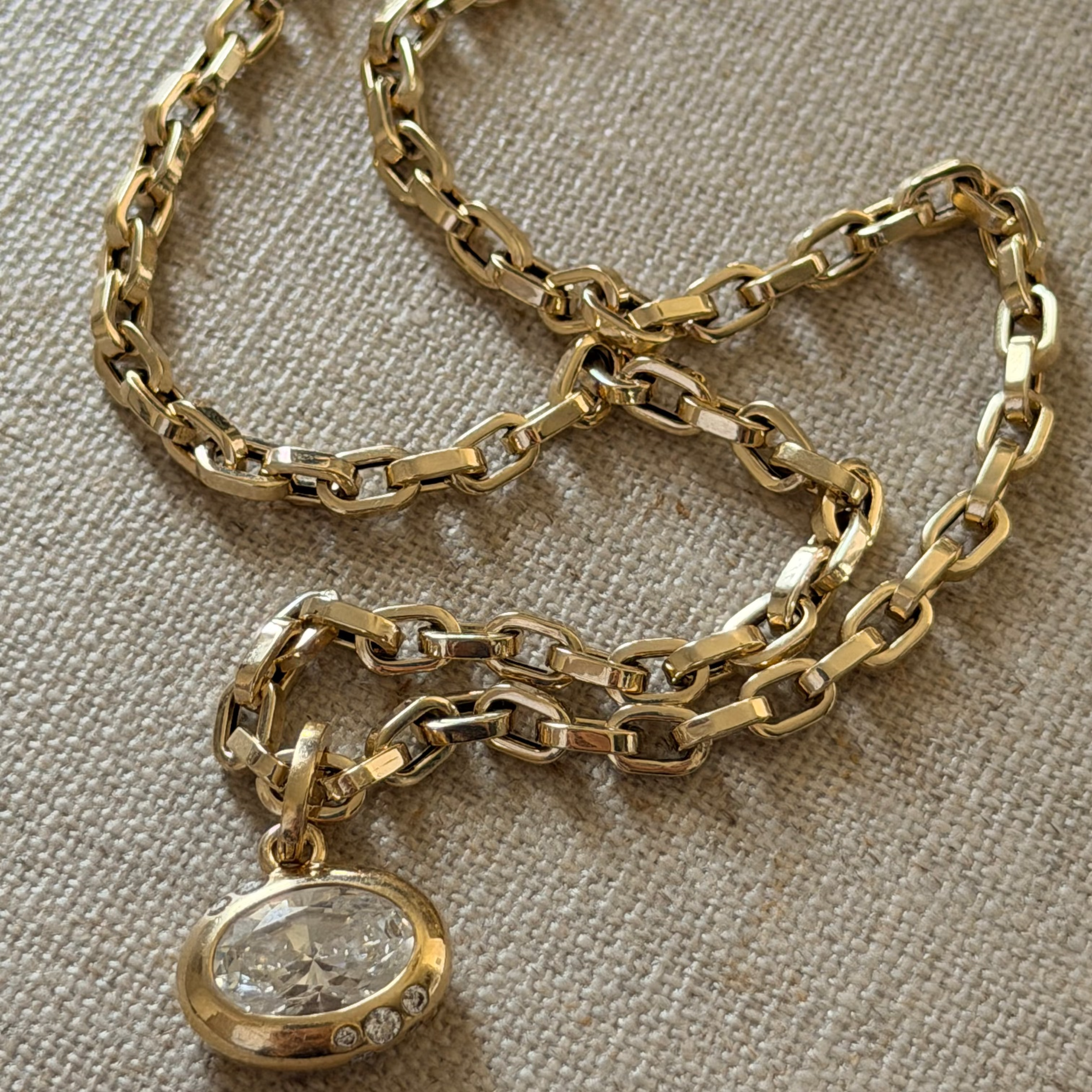 Chunky Hollow Cable Chain