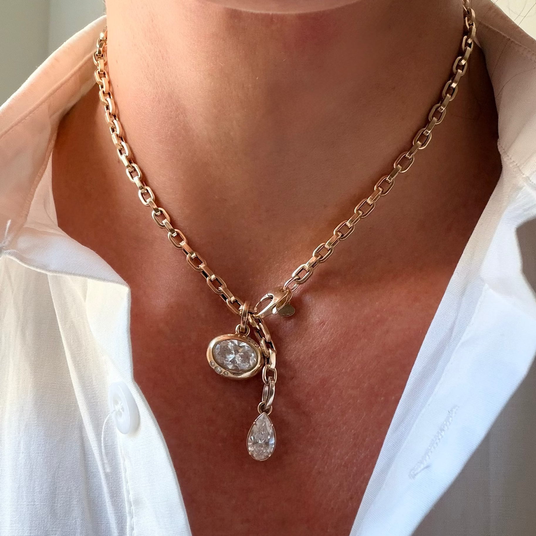 Chunky Hollow Cable Chain