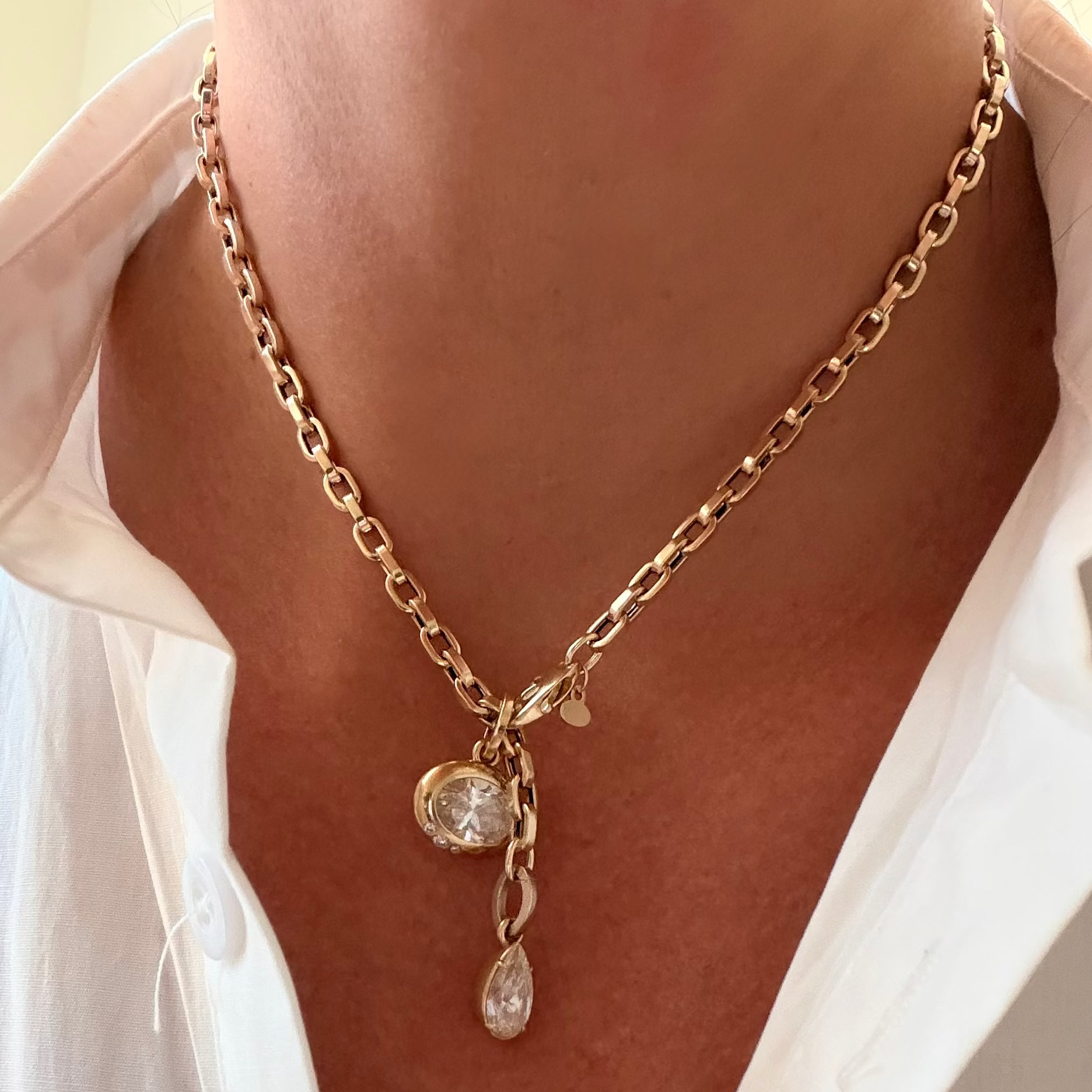 Chunky Hollow Cable Chain