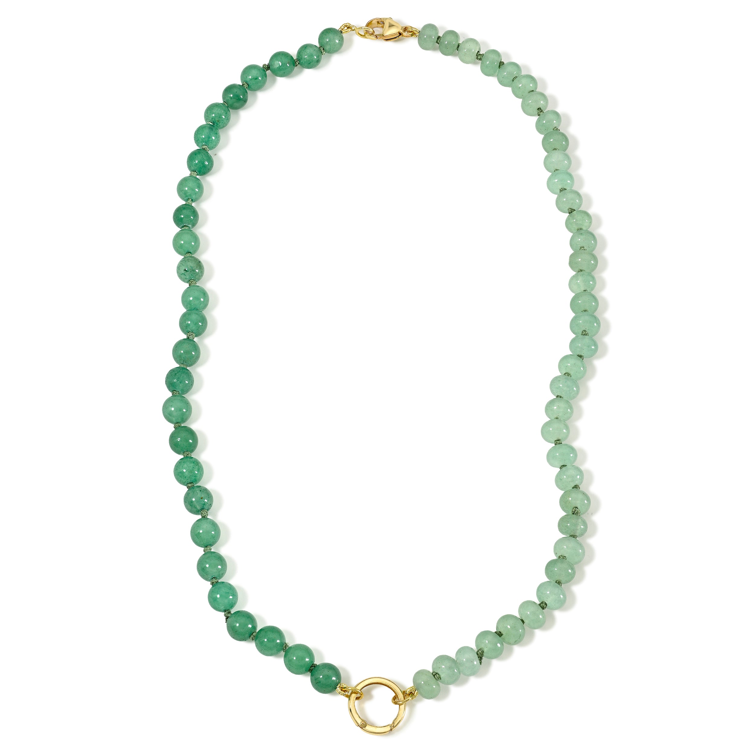 Aventurine Charm Carrier
