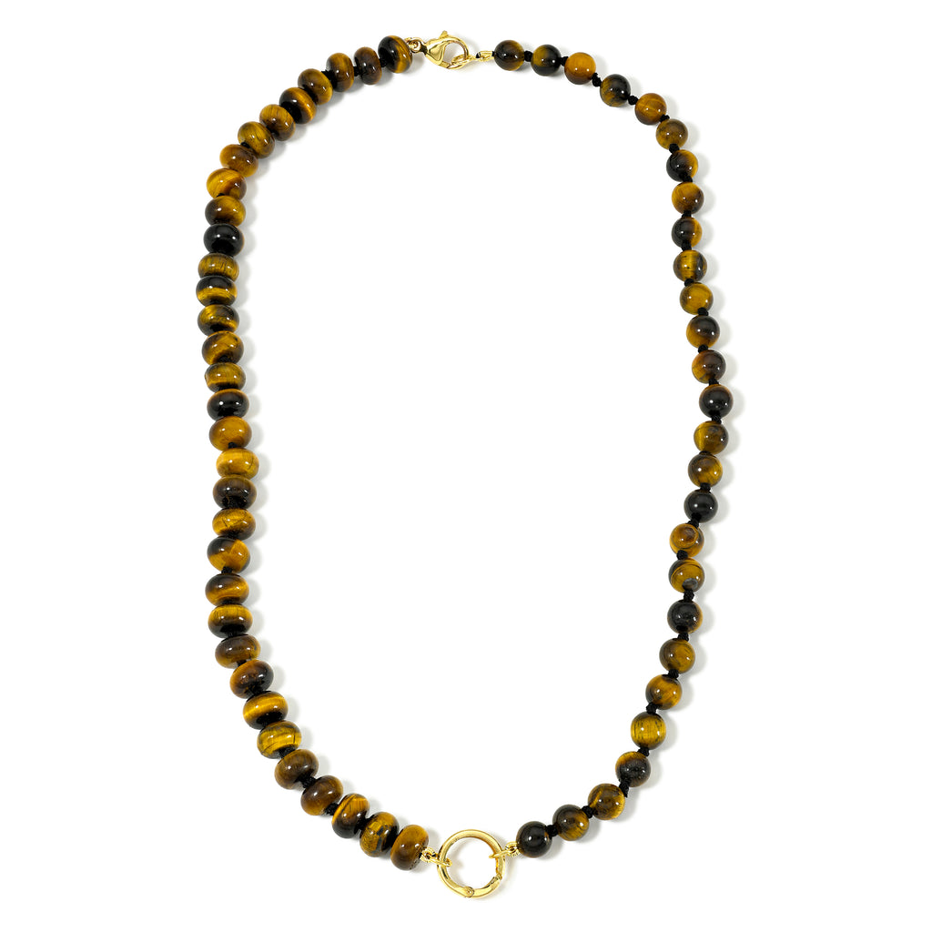 Tigers Eye Charm Carrier