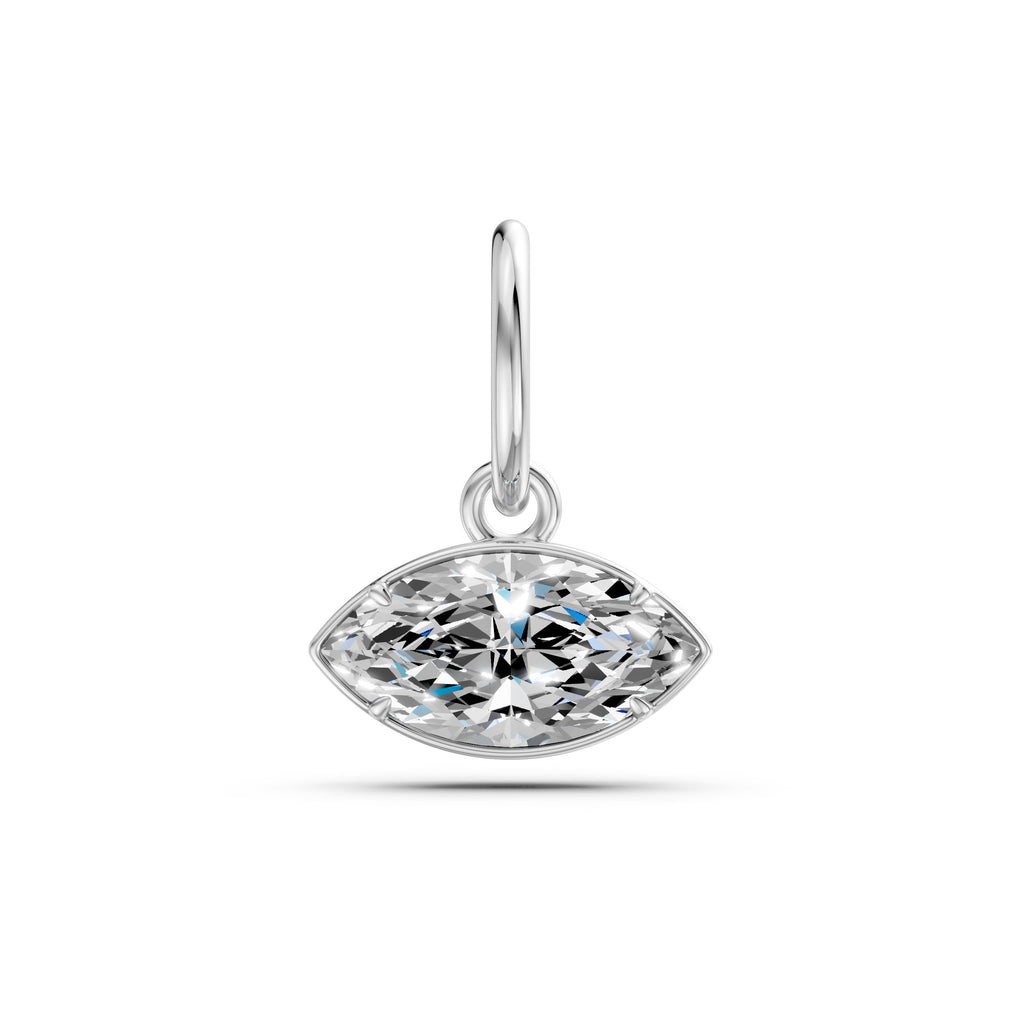 Marquise Diamond Charm