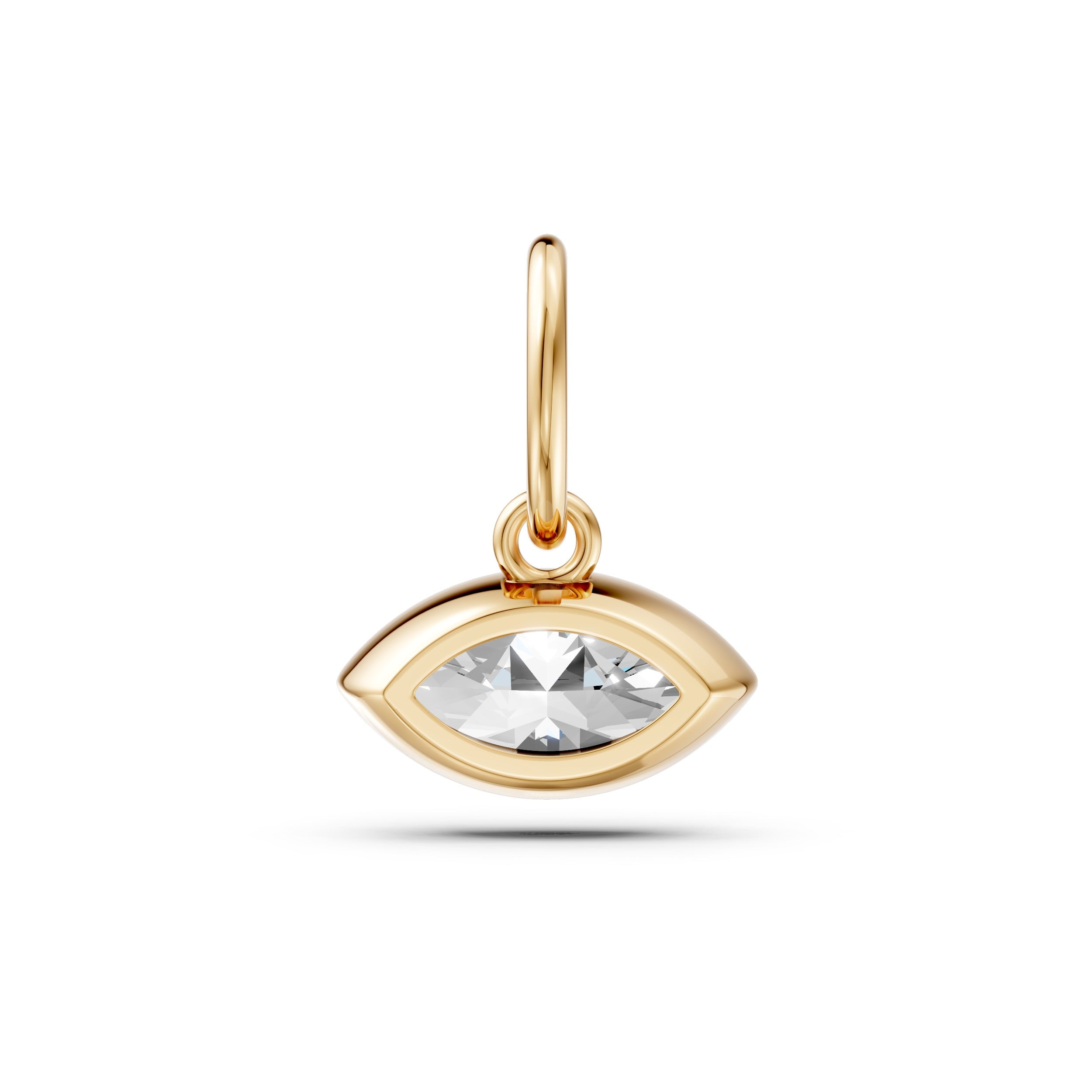 Marquise Diamond Charm