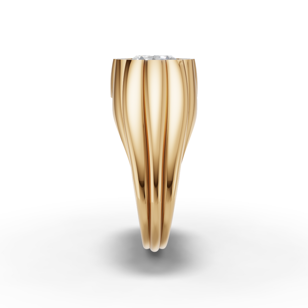 Oval Petal Ring