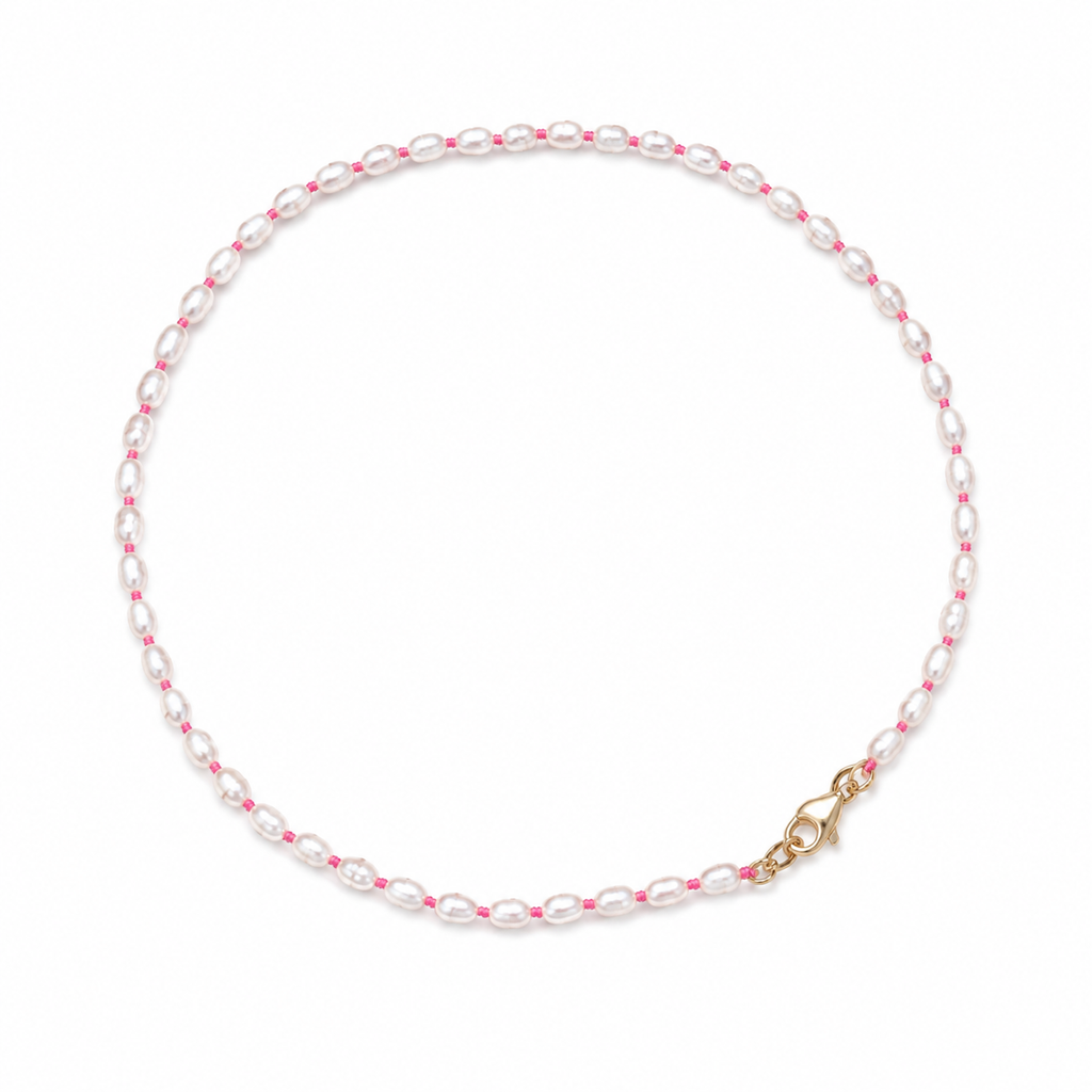 Freshwater Seed Pearl Anklet