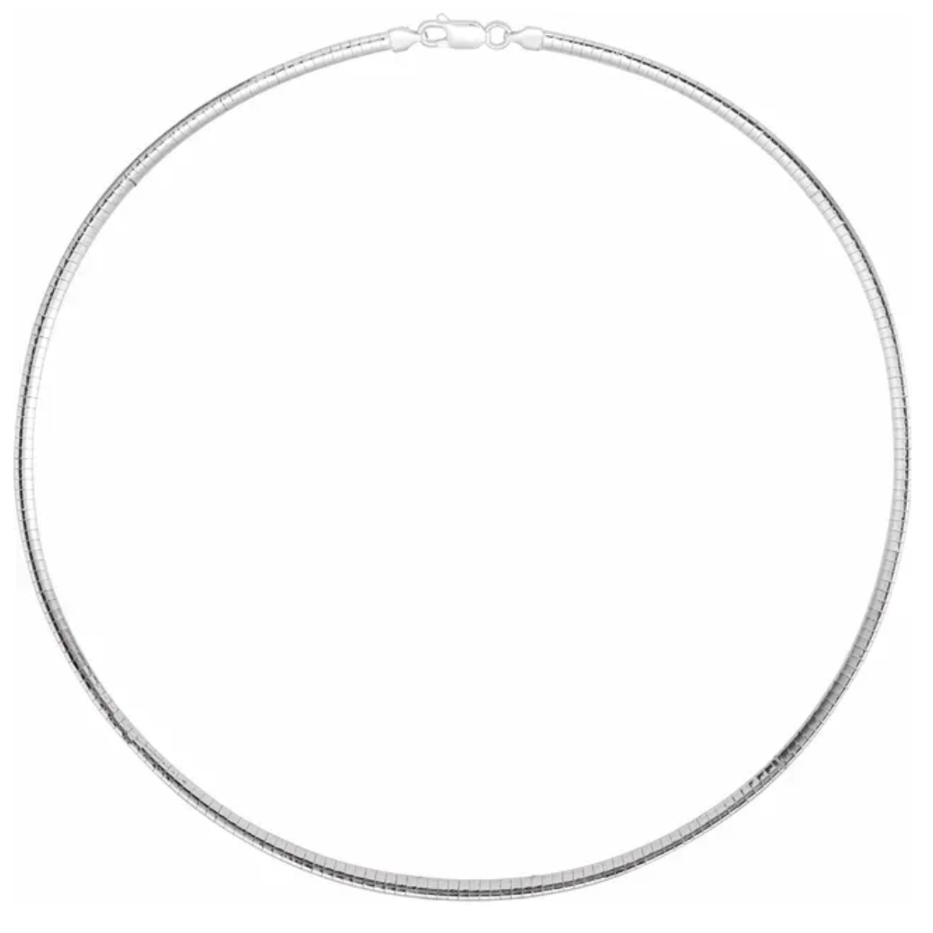 Silver Omega Chain