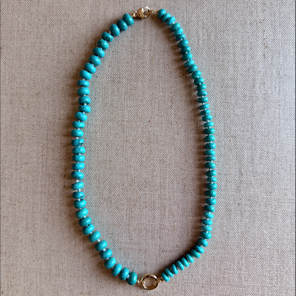 Turquoise Charm Carrier