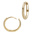 Gold Huggie Hoops