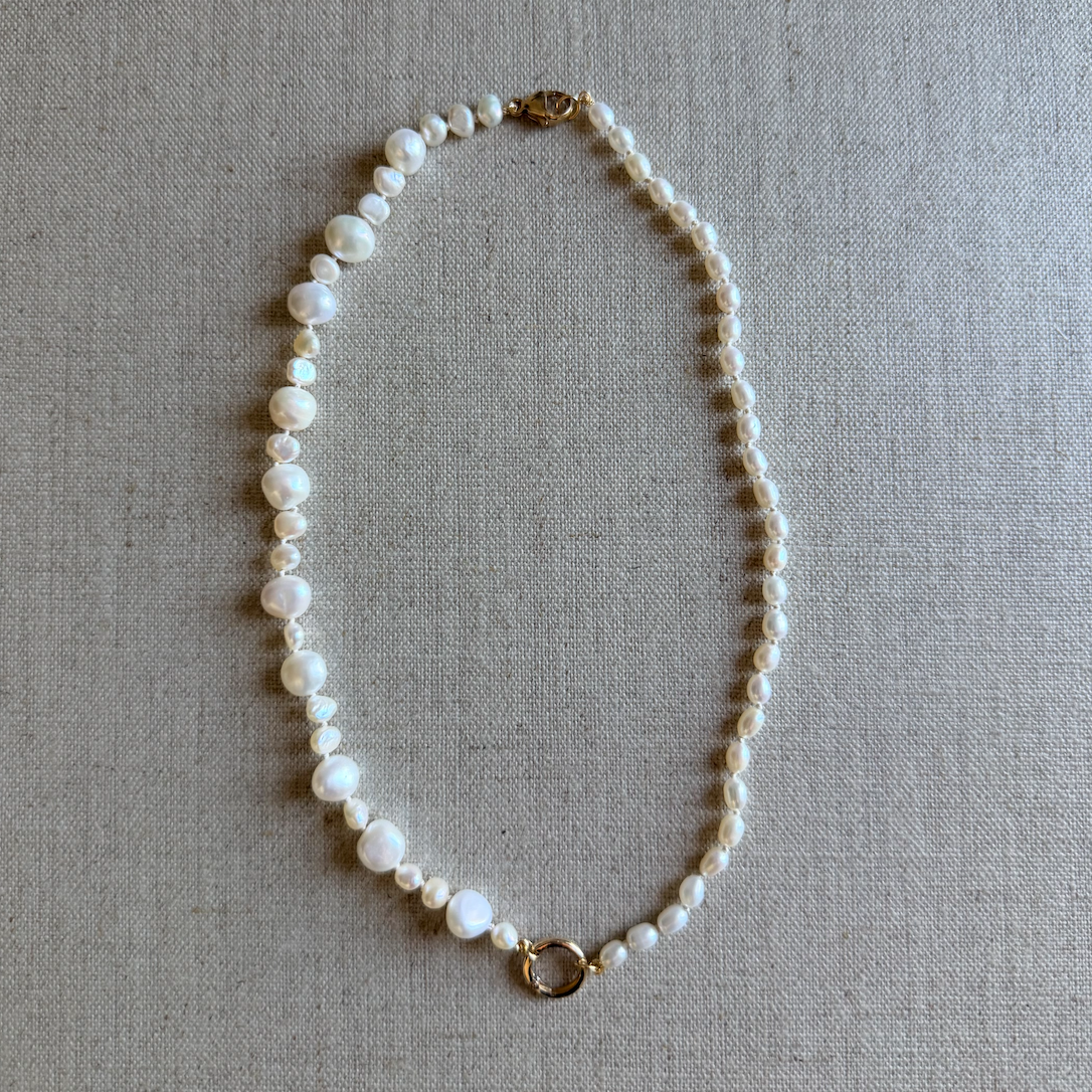 Mixed Pearl Charm Carrier