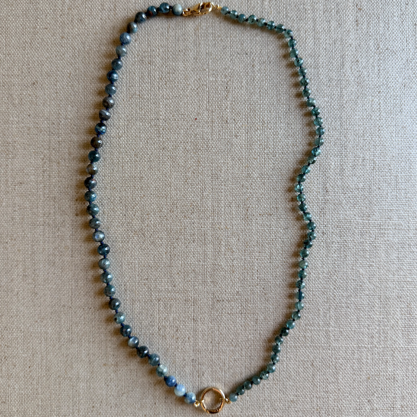 Kyanite Charm Carrier