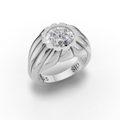 Silver Petal Ring