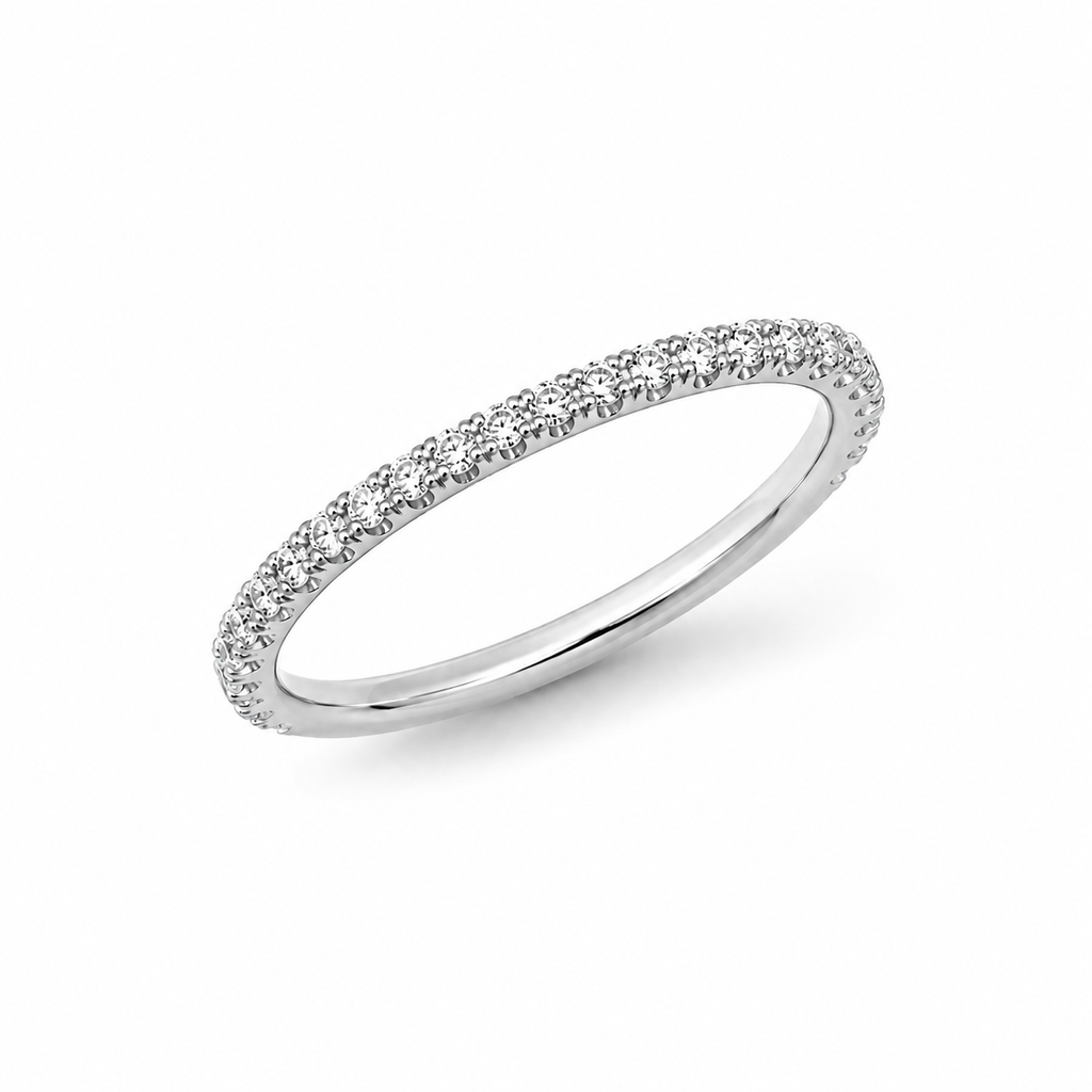 Pavé Diamond Eternity Ring