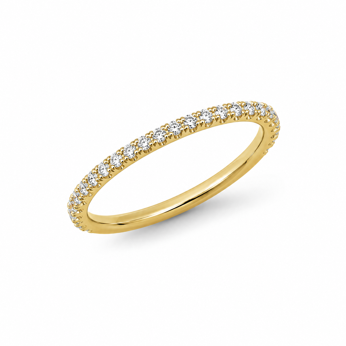Pavé Diamond Eternity Ring
