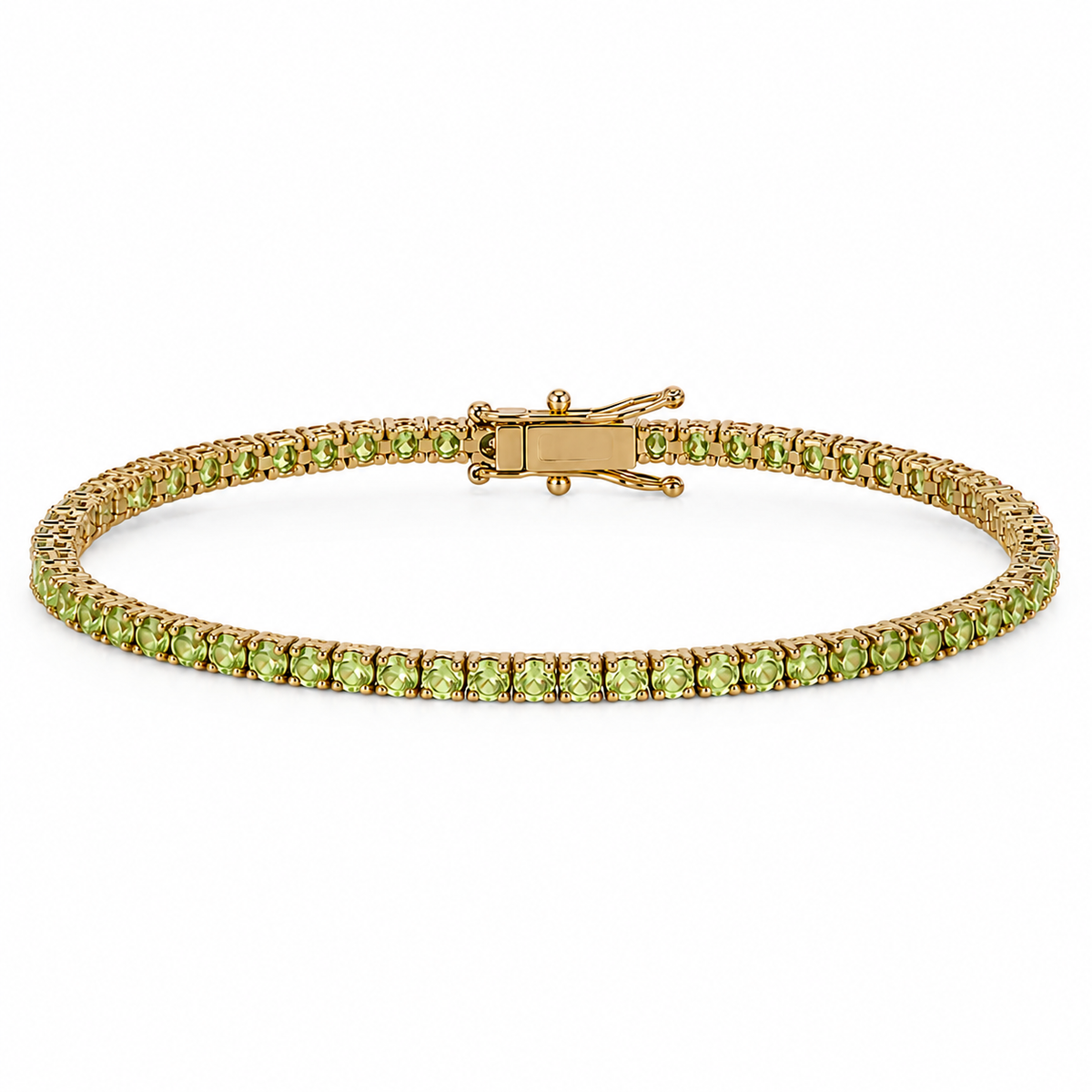 Gemstone Tennis Bracelet