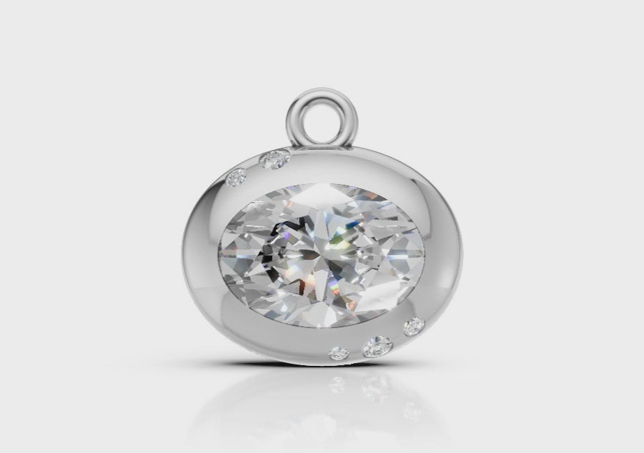 Silver Camber Charm