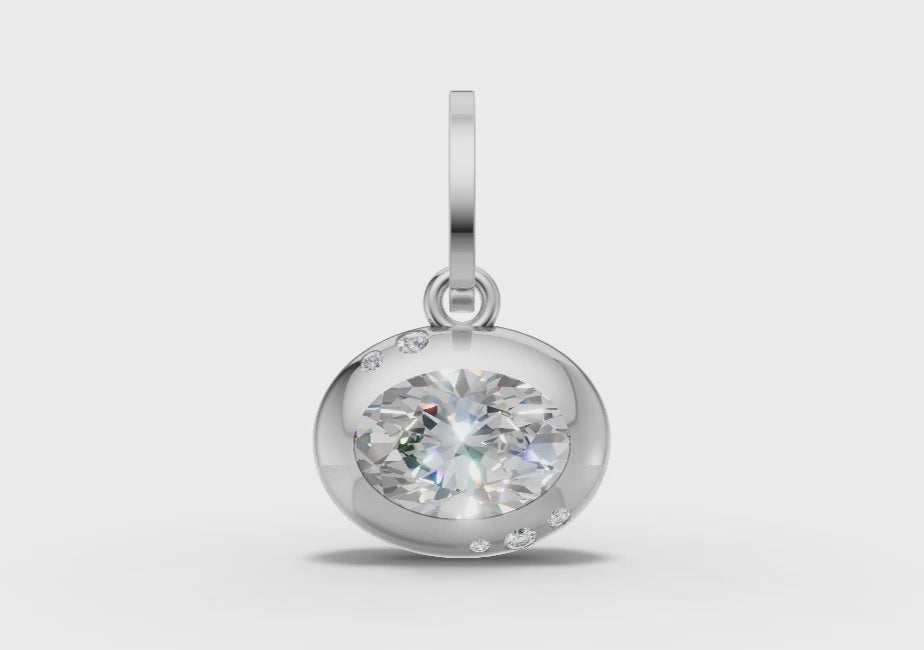 Silver Camber Charm
