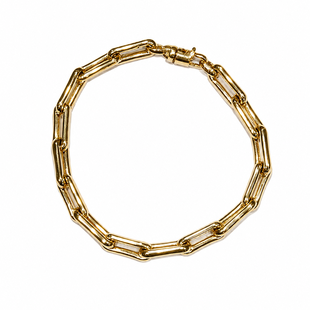 Small Bone Link Bracelet