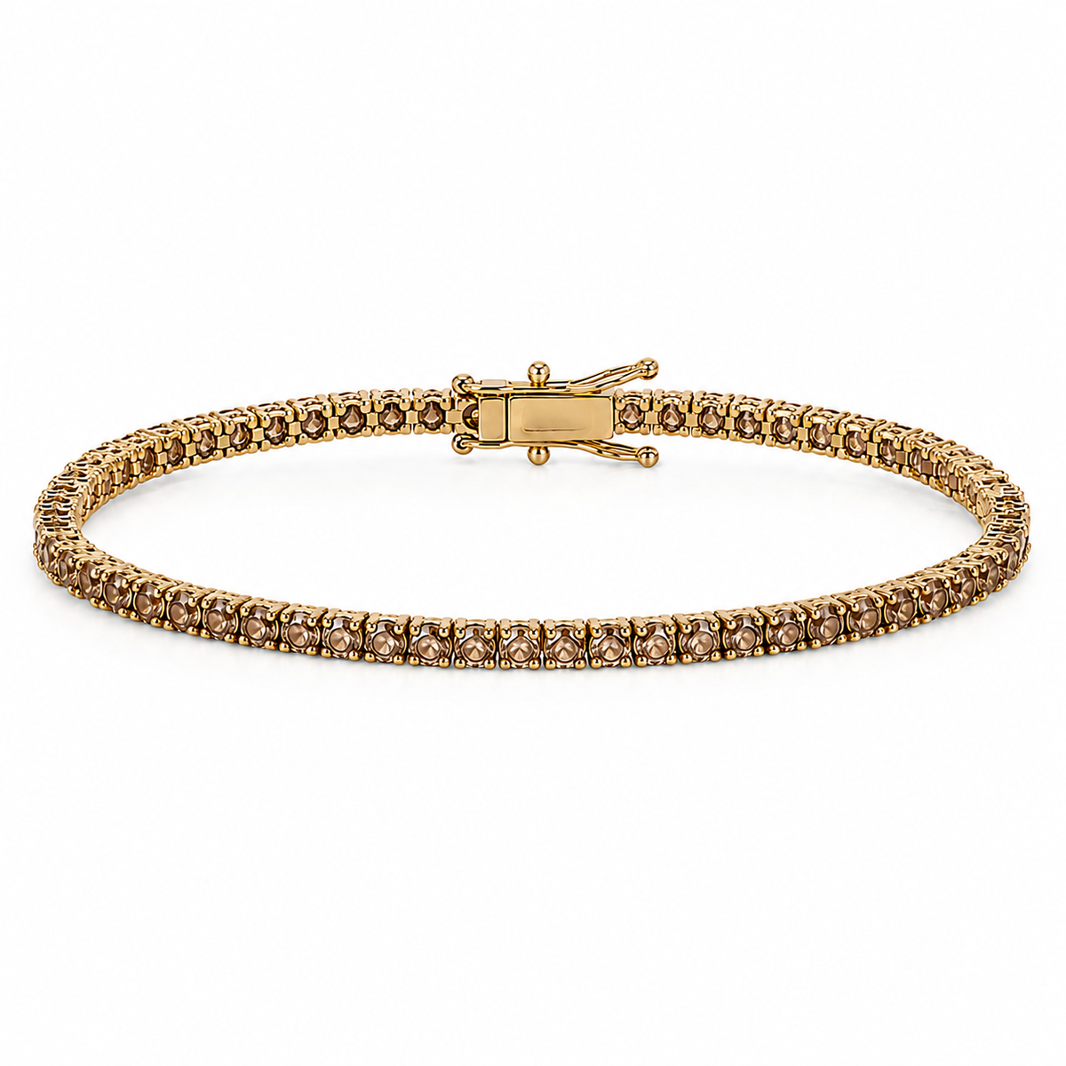 Gemstone Tennis Bracelet